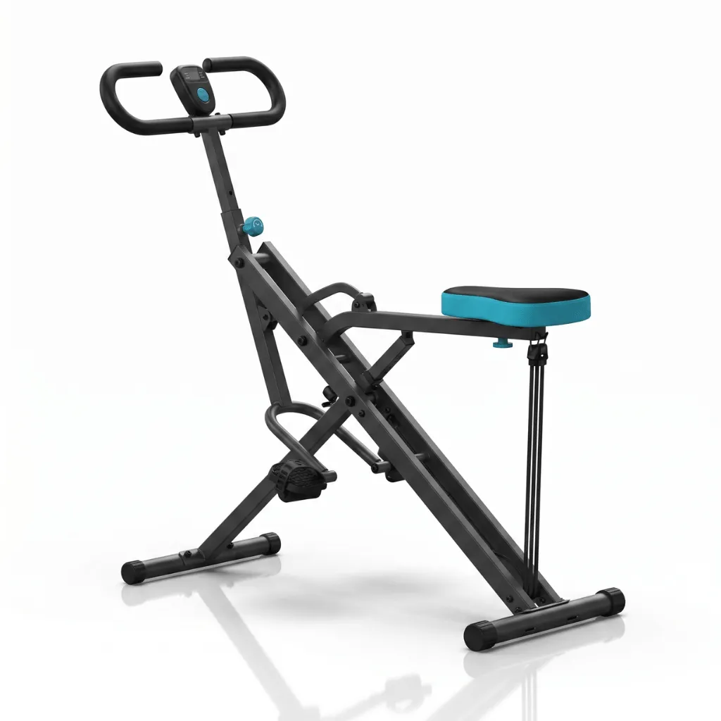 Aparelho Dobrável Squatter Fitness para Treinar em Casa